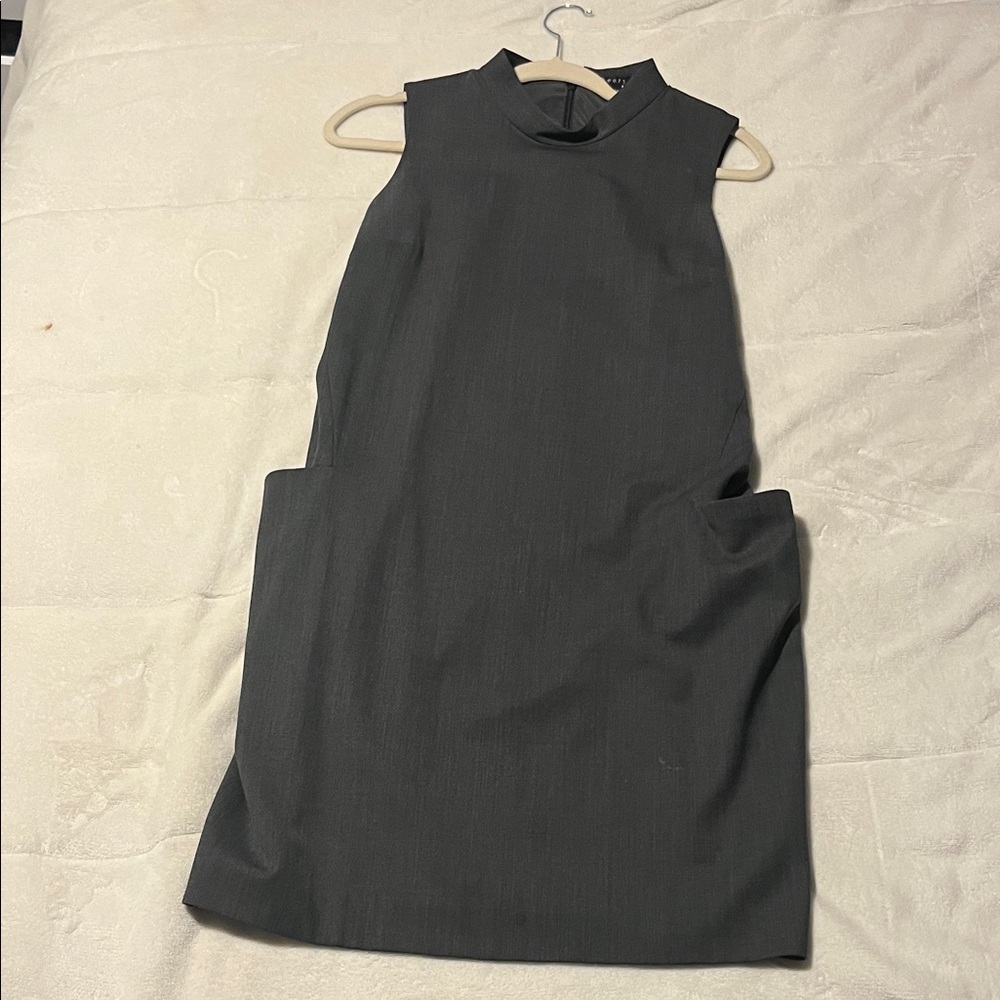 Theory Charcoal Color Dress